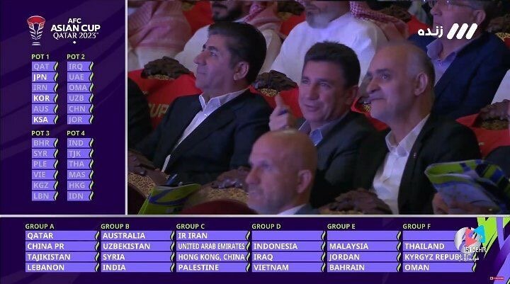 عکس | لبخند امیر قلعه‌نویی در واکنش به گروه تیم ملی