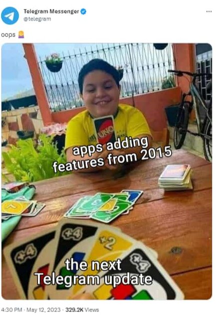 پاسخ دندانشکن تلگرام به آپدیت جدید واتساپ/ عکس