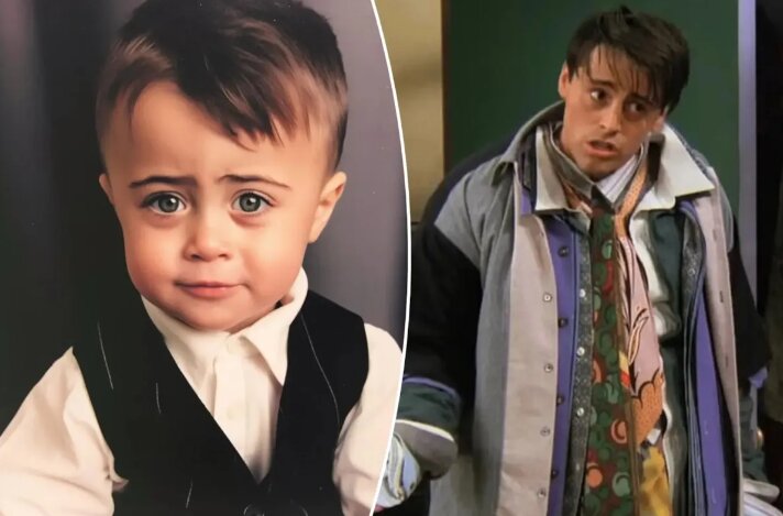 هوش مصنوعی کودکی بازیگران «فرندز» را شبیهسازی کرد / عکس