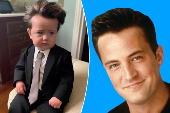 هوش مصنوعی کودکی بازیگران «فرندز» را شبیهسازی کرد / عکس