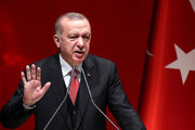 ببینید | ترس و دلهره در چشمان اردوغان هنگام صحبت با طرفدارانش