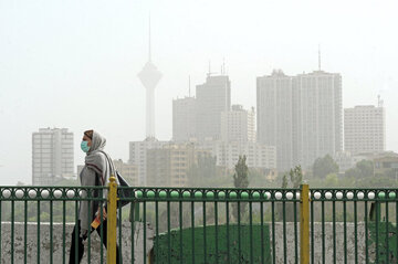 تنفس هوای «ناسالم» برای گروه‌های حساس در تهران