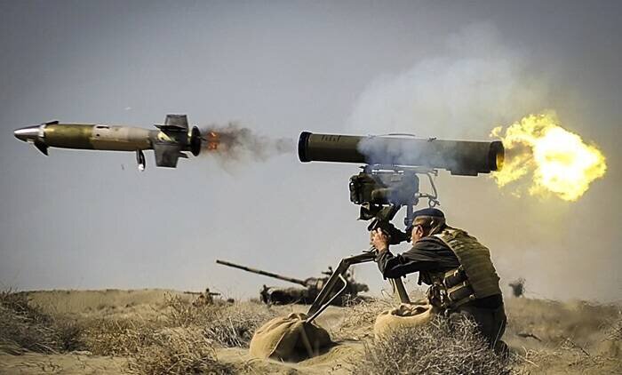 موشک ضدتانک «دهلاویه» ایران در دستان نیروهای روسی؟ + عکس