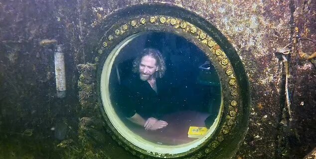 ایده عجیب زندگی انسان زیر آب‌های اقیانوس/ عکس