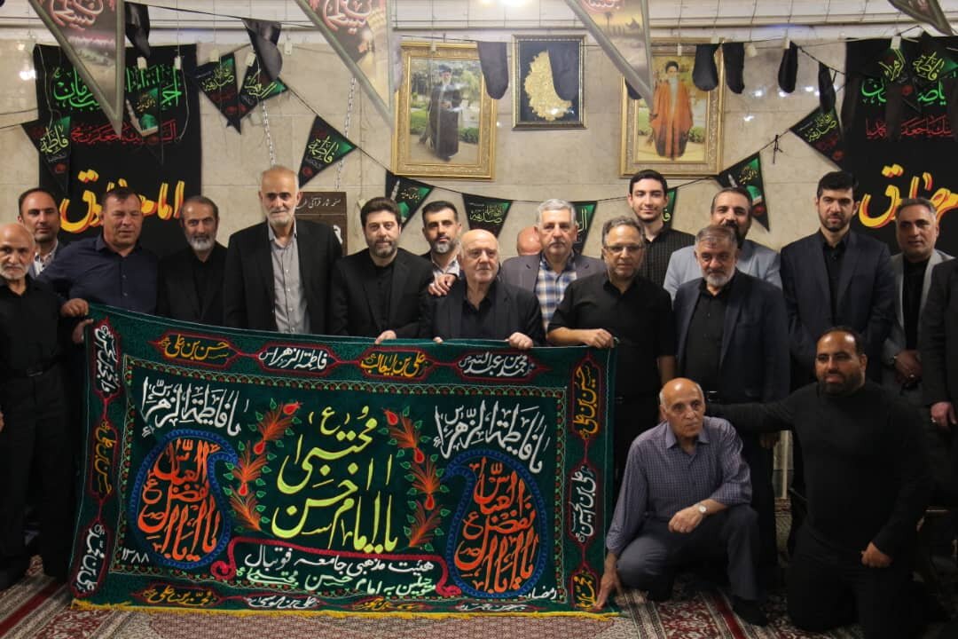 حضور گسترده جامعه ورزش در سوگ امام جعفر صادق (ع)