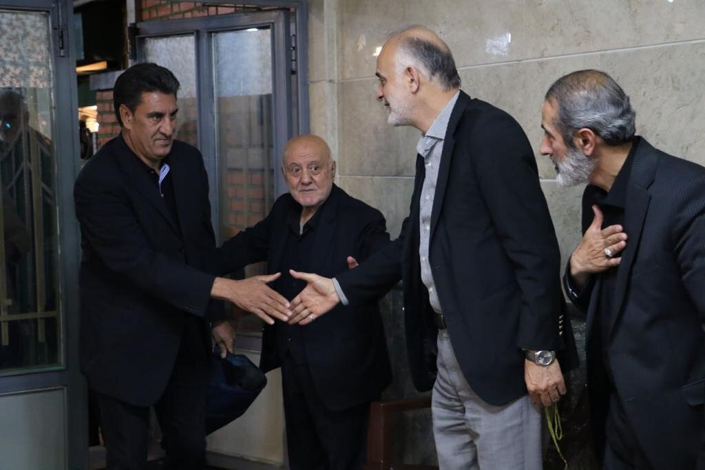 حضور گسترده جامعه ورزش در سوگ امام جعفر صادق (ع)