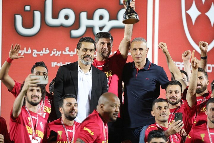 تصاویری از جشن قهرمانی پرسپولیس