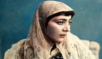 زن زیبای قاجار که عکاس خارجی را شیفته خود کرد / عکس