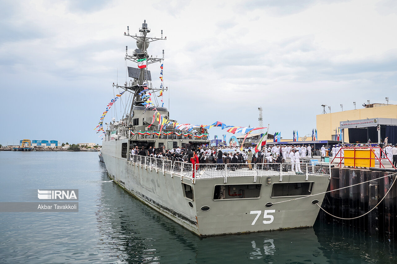جشن و استقبال رسمی از «ناوگروه ۸۶» نیروی دریایی ارتش