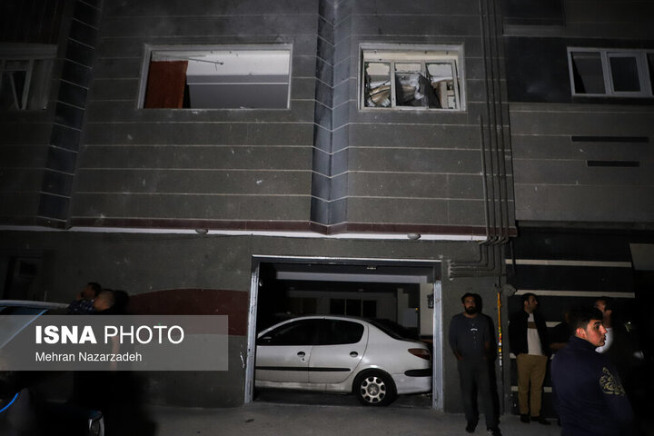 انفجار گاز در منطقه ولیعصر ـ تبریز