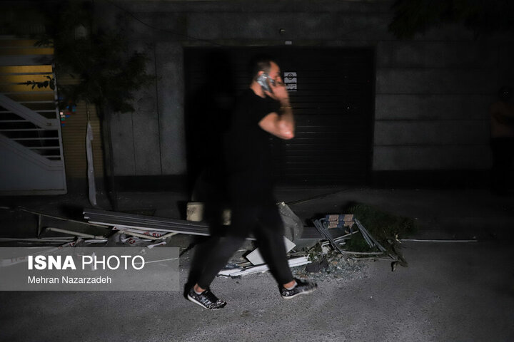 انفجار گاز در منطقه ولیعصر ـ تبریز