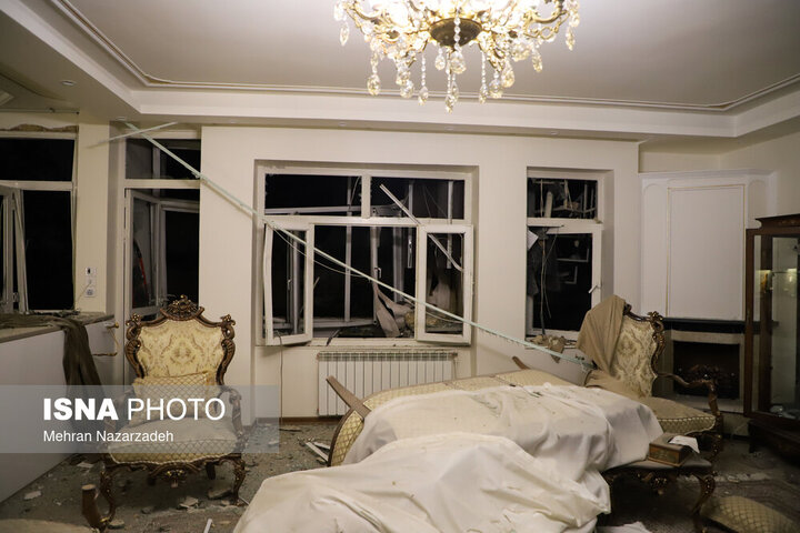 انفجار گاز در منطقه ولیعصر ـ تبریز