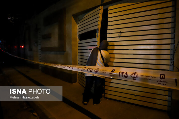 انفجار گاز در منطقه ولیعصر ـ تبریز