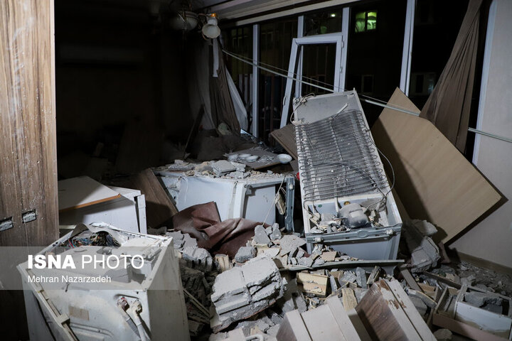 انفجار گاز در منطقه ولیعصر ـ تبریز