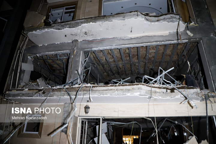 انفجار گاز در منطقه ولیعصر ـ تبریز