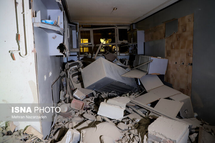 انفجار گاز در منطقه ولیعصر ـ تبریز