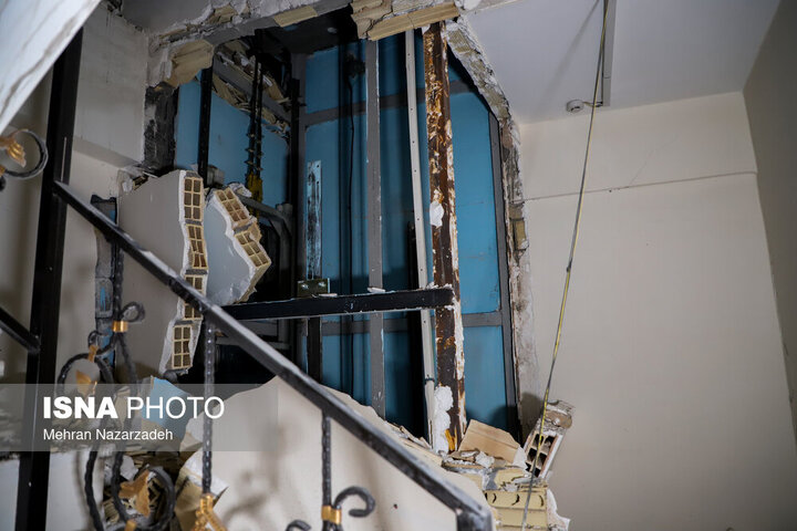 انفجار گاز در منطقه ولیعصر ـ تبریز