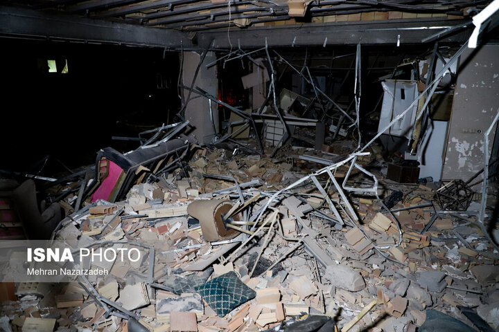 انفجار گاز در منطقه ولیعصر ـ تبریز