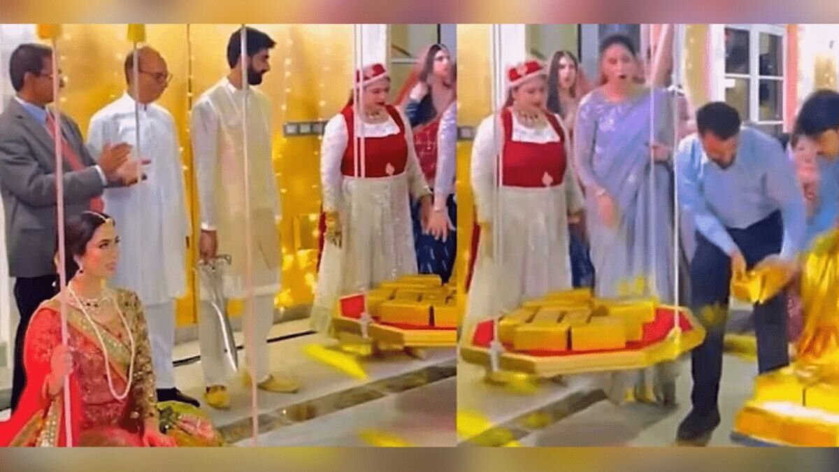 حقیقت ماجرای عروس پاکستانی که به اندازه وزنش، طلا هدیه گرفت/ عکس