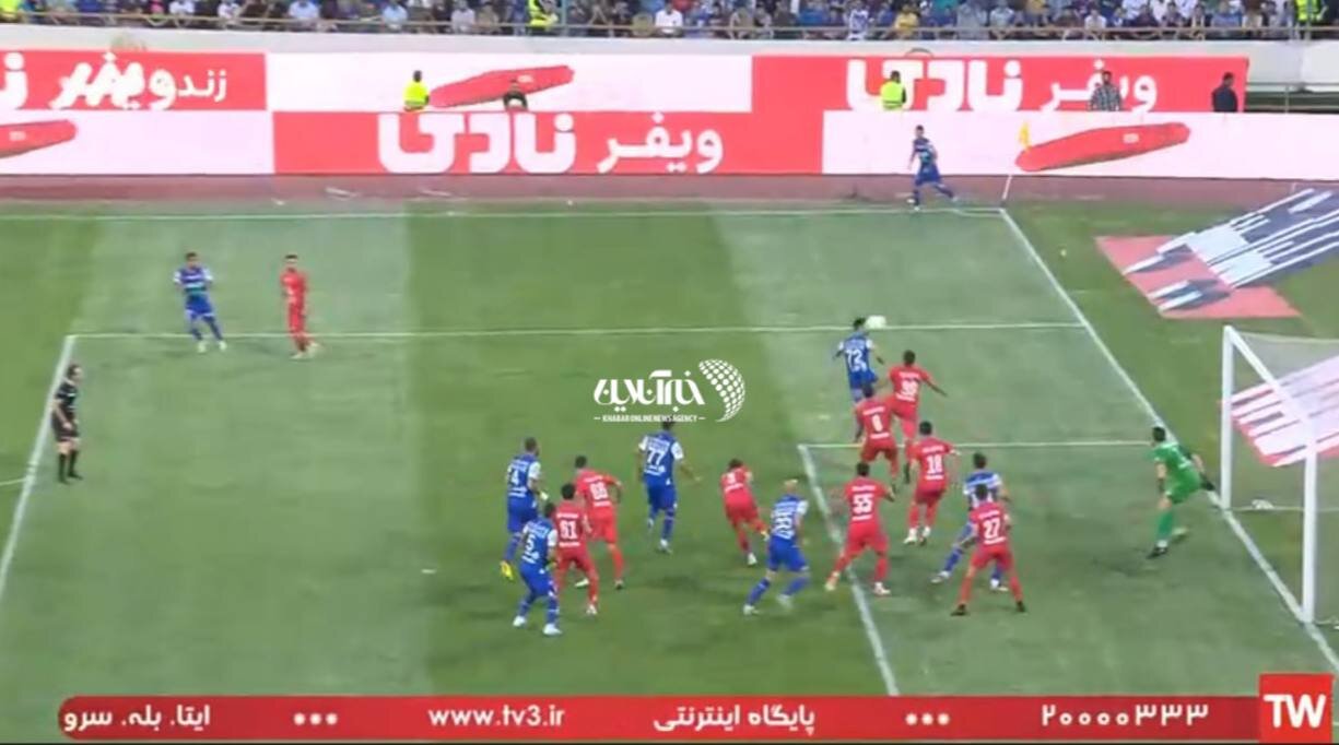 عکس | گل اول استقلال آفساید بود؟