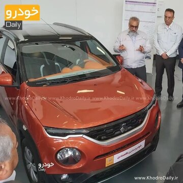 تصاویر رونمایی اولین خودروی اقتصادی سایپا