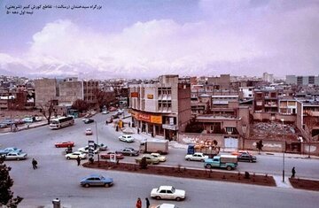 رد پای فرانسوی‌ها بر بزرگراه معروف شرق تهران/ عکس از دهه ۵۰