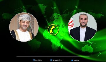 Iran FM holds phone call with Omani counterpart