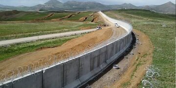 ترکیه: ۹۶ کیلومتر از دیوار مرزی با ایران تکمیل شد
