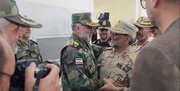 ورود دو فرمانده ارشد نظامی ایران به ‌سیستان‌ / هشدار به ‌«کشورهای همسایه» + عکس‌ها