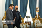 اولین هشدار دبیر جدید شورایعالی امنیت ملی در نخستین دیدار دیپلماتیک خود + عکس‌ها