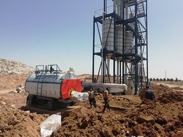 احداث تصفیه‌خانه شیرابه زباله در سایت پسماند پاکسار