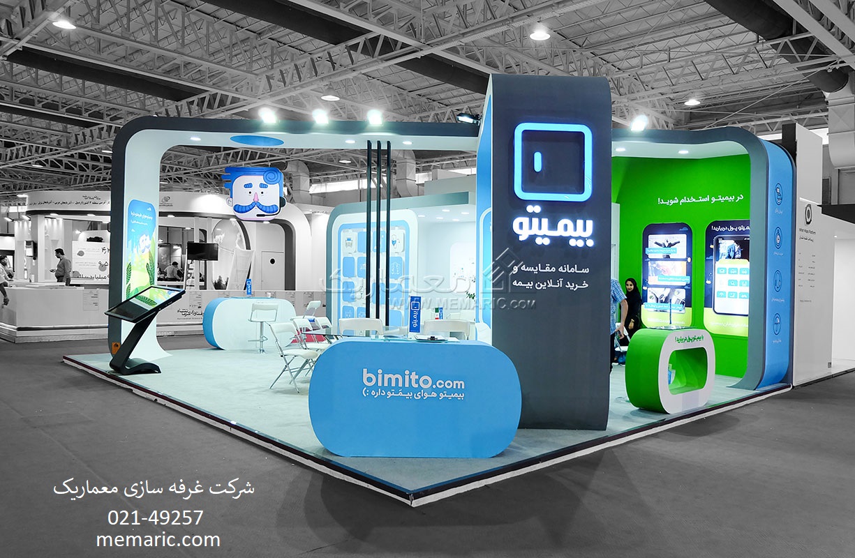 مراحل ساخت غرفه نمایشگاهی