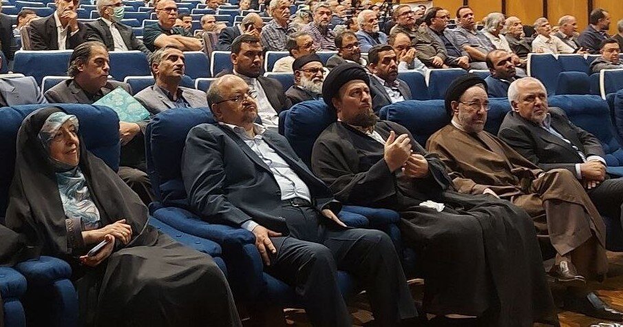 همنشینی خاتمی، ظریف و سیدحسن خمینی در یک قاب + عکس