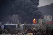 ببینید | انفجار در شهر «بلگورود» روسیه توسط موشک‌های اوکراینی