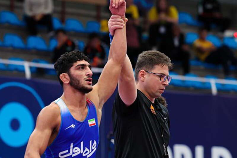 ببینید | صید اولین طلای کشتی فرنگی ایران توسط سهرابی