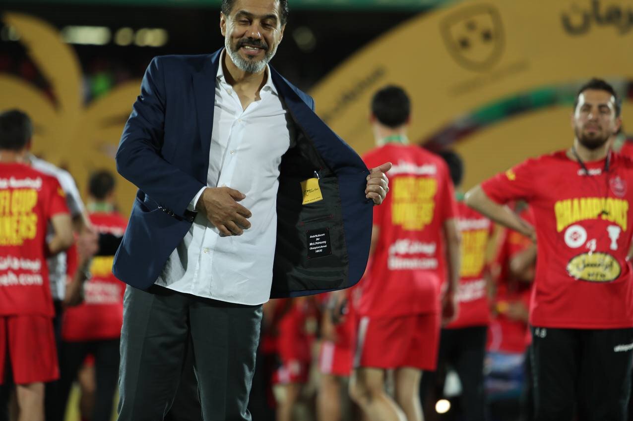 عکس| کت قهرمانی بر تن پرسپولیسیها