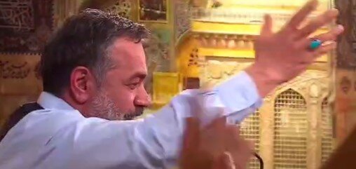 شعر انتقادی محمود کریمی علیه مجلس و دولت در جشن تولد امام رضا