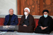 روسای قوا در سخنرانی رهبر انقلاب در مراسم سالگرد ارتحال امام / عکس
