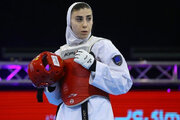 Iran's sportswoman wins silver at 2023 World Taekwondo Grand Prix