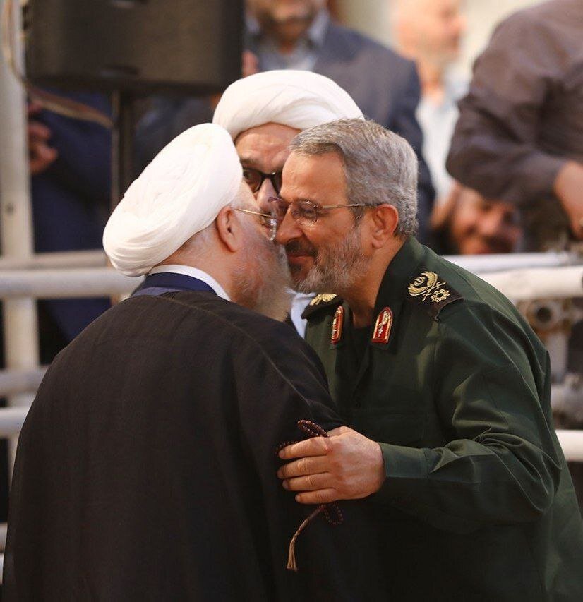 حضور روحانی در مراسم سالگرد ارتحال امام + عکس‌ها