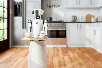 هوش مصنوعی و ربات پیشخدمت/ همه کارهای خانه را انجام می‌دهد