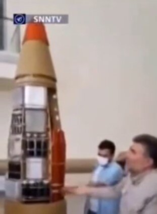 اولین تصاویر «نمای نزدیک» از موشک هایپرسونیک ایرانی / هدف سپاه: بستن دکان فروش سلاح آمریکا