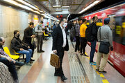 عکس | بنر شهرداری برای یک ممنوعیت در مترو؛ ورود ممنوع!