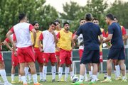 چالش قلعه نویی و حاج صفی در تمرین تیم ملی در تاشکند