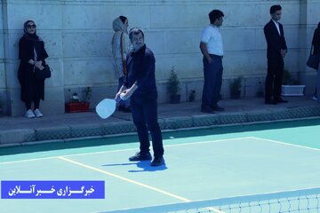 افتتاح اولین مجموعه تخصصی پیکل‌بال کشور در ارومیه