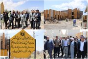 بازدید وزیر فرهنگ از روند ساخت مجتمع فرهنگی هنری آذرشهر