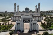 افتتاح زیباترین و بزرگترین مسجد آسیای میانه در تاجیکستان/عکس