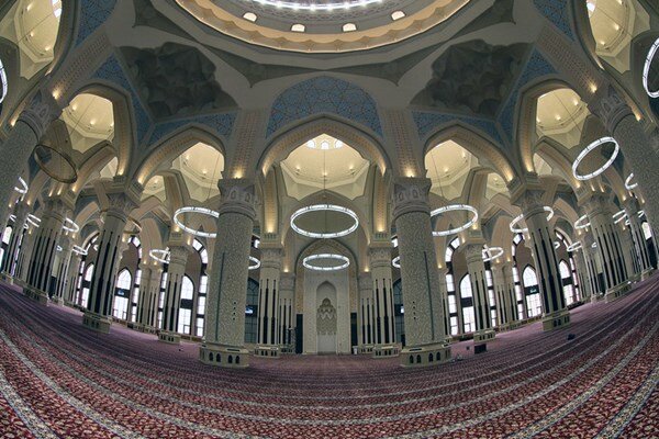 افتتاح أجمل وأكبر مسجد في آسيا الوسطى في طاجيكستان / الصورة