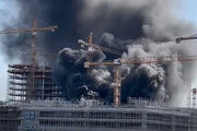 انفجار و آتش‌سوزی در هامبورگ آلمان