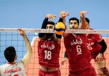 اولین پیروزی ایران در والیبال لیگ ملتها